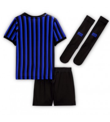 Inter Milan Hjemmebanetrøje Børn 2025-26 Kortærmet (+ Korte bukser)